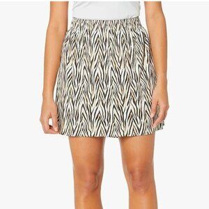 NEW Greg Norman Golf Skort Women’s Large Tennis Pickleball Zebra Stripe Skirt‎